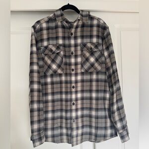 nwot mountain hardwear long sleeve button down - size medium